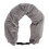 Grey Stuffable Travel Neck Pillow with Adjustable Strap, Soft & Packable 13
