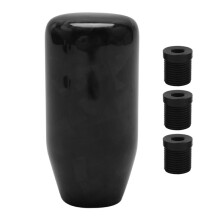 Universal Forged Fiber Gear Shift Knob Cylindrical Shift Knob for Most Car Decorations Accessories SFN091 Black