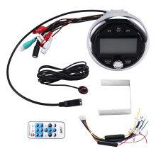 Motorboats Yachts Boat Radio MP3 Media Player Marine Radio Stereo AUX Audio FM AM Receiver for UTV ATV RZR