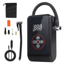 Tire Air Pump Car Air Compressor for Motorcycle Bicycle Car Accessories Portable Inflator with Flashlight Digital