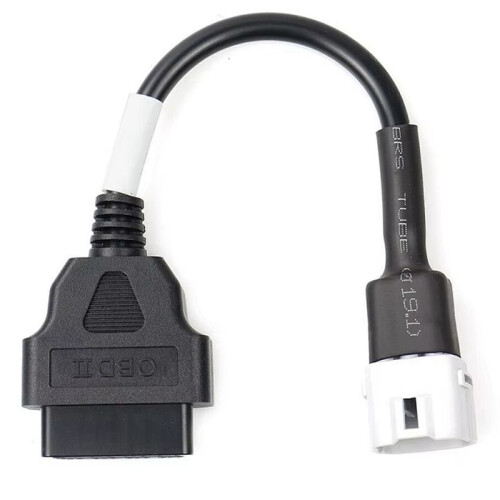 1pcs Motorcycle OBD Diagnostic Cable for  6Pin to 16Pin OBD2 Diagnostic Scanner Adapter