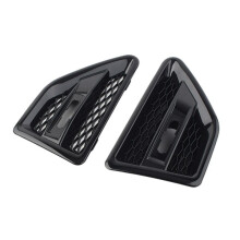 Grade de Malha para Ventilação Lateral de Porta de Carro para  Freelander 2 LR2 2006-2016 LR001660 LR0016158, Preta