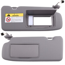 Sun Visor Gray 83230-TLY-H11ZB 83280-TLY-H11ZB for CRV CR-V 2017-2021 W/Mirror Light Left Right