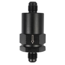 Universal Car Fuel Filter Fuel Pipe Connector AN6 30mm Aluminium Inline Fuel Filter Replacement Parts