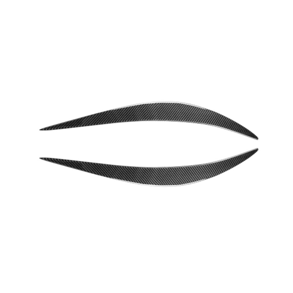 Headlight Eyelid Headlamp Eyebrow Sticker Strip Trim Cover For Q50 2014 - 2022 Carbon Fiber 6031192271521