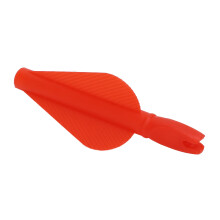 20 Stück Kunststoff-Pfeilanhänger für Bogenschießen, 8 mm Lochdurchmesser, 9 cm Länge
