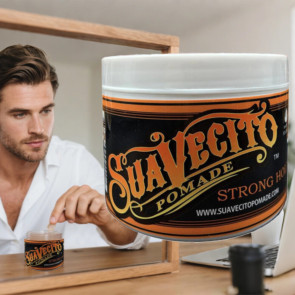 Men's Suavecito Firme Strong Hold Pomade, Strong Hold Pomade For 4Oz/113G