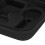 GO3S GO3 Action Case Nylon noir, fermeture éclair bidirectionnelle 15