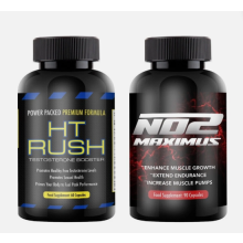 Ht Rush 60 capsules and No2 Maximus 90 capsules NEW AND SEALED Updated 2023
