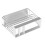 Multifunctional Iron Kitchen Sink Organizer with Drip Tray – White 9