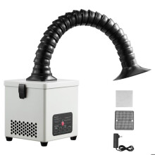 Estrazione Fumi di Saldatura-Duoku-43 W-Portata d'aria di 180 m³/h-Sistema di Filtrazione 2 in 1