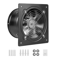 Wandafzuigventilator - DUOKU - HDB-200C - 20,3 cm - 980 m³/h - 48 W energiezuinig