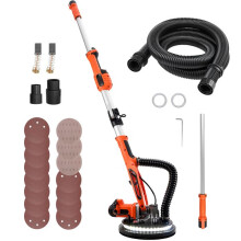 Levigatrice Girafe-Duoku-850 W-per Muri e Soffitti con Tubo di Aspirazione-800-1700 tr/min-Illuminazione LED