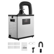 Estrazione Fumi di Saldatura-Duoku-145 W-Portata d'aria di 510 m³/h-Sistema di Filtrazione 3 in 1