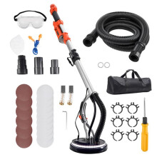 Lixadeira Girafa-Duoku-1010 W-para Paredes e Tetos, Tubo de Aspiração Integrado-1000-2200 tr/min-Iluminação LED