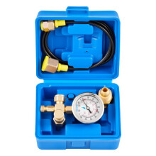 Hydraulische Stikstof Accumulator Opblaas Kit-Duoku-0-1420 PSI-Druk Test Set Inclusief Manometer