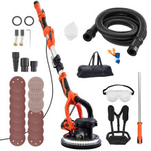 Elektro-Gips-Schleifer-Duoku-1150 W-5 einstellbare Geschwindigkeiten-800-1700 U/min-LED-Licht