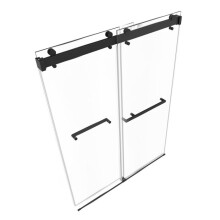 Schuifdeur Douche-Duoku-121,9 x 193 cm-Doorzichtig 10 mm Veilig Glas