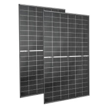 Painel Solar Monocristalino 400 W x 2-Duoku-Painel Fotovoltaico Bifacial-Rendimento Alto de 24 %