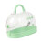 Ventilated Small Animal Carriers Cage with-green bottomless net 1