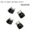 95534379300 1Lot/4Pcs Stabilizer Support Base Rubber Suitable for Cayenne 2