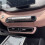 Carbon Fiber Console AC Air Conditioner Control  Cover Frame Trim for   / Seagull 7