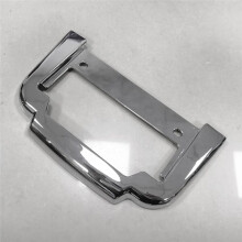 Chrome Rear License Plate Frame Mount Fit for  Tri Glide FLHTUTG FLHTCUTG