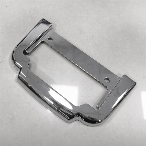 Chrome Rear License Plate Frame Mount Fit for  Tri Glide FLHTUTG FLHTCUTG