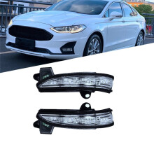 1Pair Rearview Mirror Turn Signal LED Indicator Light 31498601 for Mondeo 2013-2020 DS73-13B382-BA DS7313B381BA