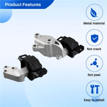 Car Engine Bracket Machine Foot Glue Bearing Support for Fortwo 2007-2015 13222200148 1322200048