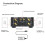 Mini Bluetooth 5.0 Power Amplifier 100Wx2 2.0CH Portable Wireless Receiver 9