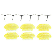 12 Pcs for  RCV3 Vacuum Cleaner Accessories Side Brush Mop Dust Bags