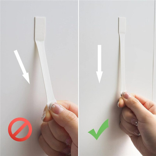 18 Hooks+24 Strips, Medium Utility Hooks, Organize Damage-Free Hanging Hooks Heavy Duty with Adhesive Strips 2
