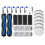 22PCS for  Deebot X11 OmniCyclone Robot Vacuum Replacement Main Side Brush Roller Mop Filter Base Station Cotton 1