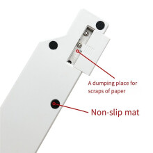 30 HåLslagare Sliding Light Duty Pappersstans 30 HåL A4 B5 A5 A7 B7 A6 B6 Kapacitet 5 Ark HåLslag Pappersstans