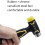 Multi-Function Mounting Hammer Multi-Purpose Hammer Double-Color Handle Coated Mounting Hammer Multifunction Screwdriver 2