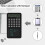 Basic Calculator with Notepad 12-Digit Display Desk Calculator with Writing Tablet Portable Calculator 2
