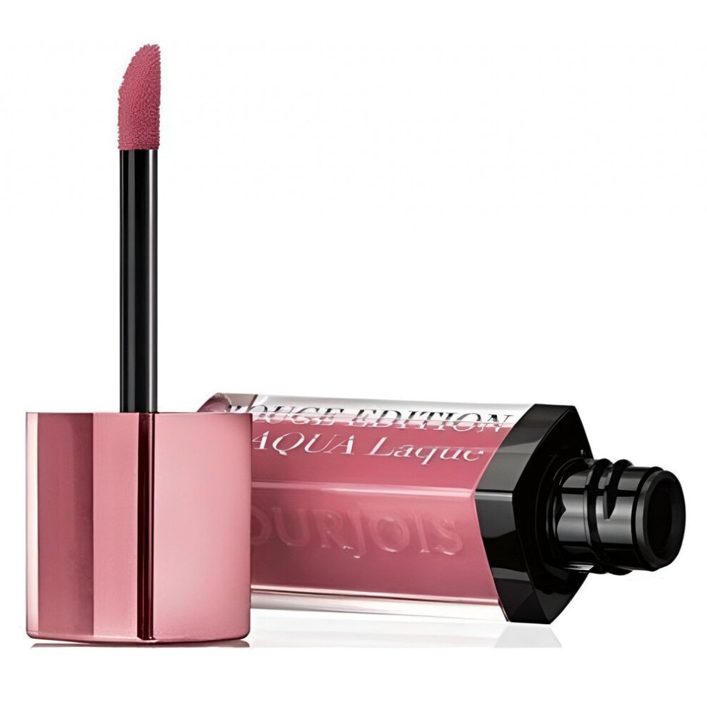 Bourjois Rouge Edition Aqua Laque Lipstick - 02 Rose On The Rocks Blue