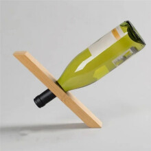 Balance Red Wine Rack Bamboo Wine Decoration Village Club Display Stand Decoration Wine Bottle Rack,B