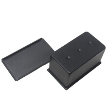 Molde para Pan, Caja Plana para Tostadas, Molde para Pan Tostado Antiadherente con Tapa, Utensilios para Hornear de Acero Inoxidable para Hornear en