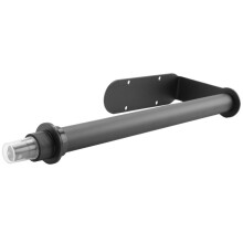 Soporte para Toallas de Papel con Botella Pulverizadora, Rodillo para Toallas de Papel para Colgar en la Pared para Cocina y BañO (Negro)