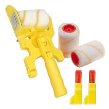 Paint Roller Brush with Roller Brush Extension Pole for Home Room Wall CeilingWindow Painting Cleaning Paint Roller
