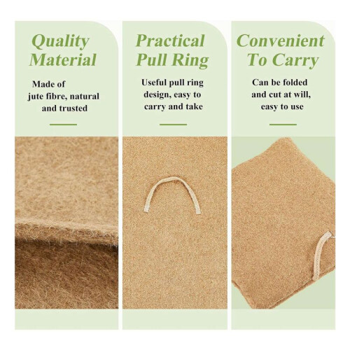 2 Ft X 2Ft Worm Blanket Worm Farm Kit Worm Bin Blanket Worms for Composting Fits Many Worm Bin Bag for Keeping Worms 2