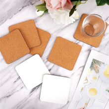 40Pcs Sublimation Square Coasters, Cardboard Coasters, 4x4in Hardboard Coaster Wooden Coaster