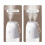 Wireless Air Humidifier Diffuser Rechargeable Double Nozzle Essential Oil Diffuser Mist Maker Humidifier,White 2