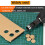 6Pcs Hollow Punch Set Drill Bits -Leather Hole Punch Tool Flexible Drill Bit Extension Hexagonal Handle Drill Bit Set 1