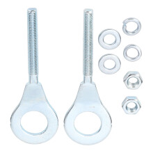 2pz Tendicatena per asse della catena da 15mm per mini bike ATV moto da cross da 50cc a 125cc