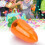 B-Easter Gift Box, Fillable Easter Carrots Containers,Gift Box Plastic Carrot, Perfect for Easter Hunt, Surprise Carrots 7