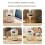 USB Humidifier Diffuser Essential Oil Diffuser with Atmosphere Light 4500Ml Cool Mist Humidifier for Spa Home Office 4
