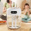 USB Humidifier Diffuser Essential Oil Diffuser with Atmosphere Light 4500Ml Cool Mist Humidifier for Spa Home Office 7